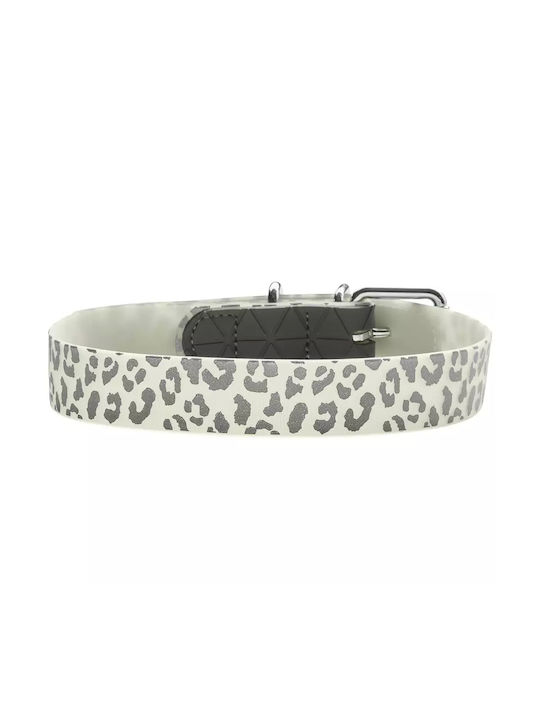 Περιλαίμιο Hunter Collar Convenience Reflect Glow Λευκό M Stars