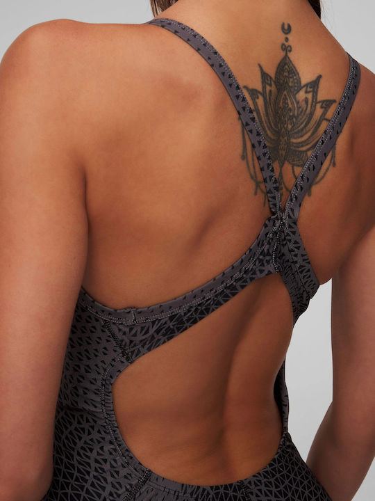 Hydrastrong Delta Racerback Active Swimsuit Black