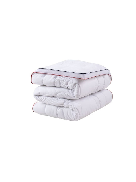 Cottonbox Pilotă Single cu Umplutură Microfiber 155x215cm Alb 300 g/mp²Gsm