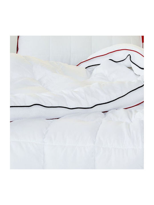 Cottonbox Pilotă Single cu Umplutură Microfiber 155x215cm Alb 300 g/mp²Gsm
