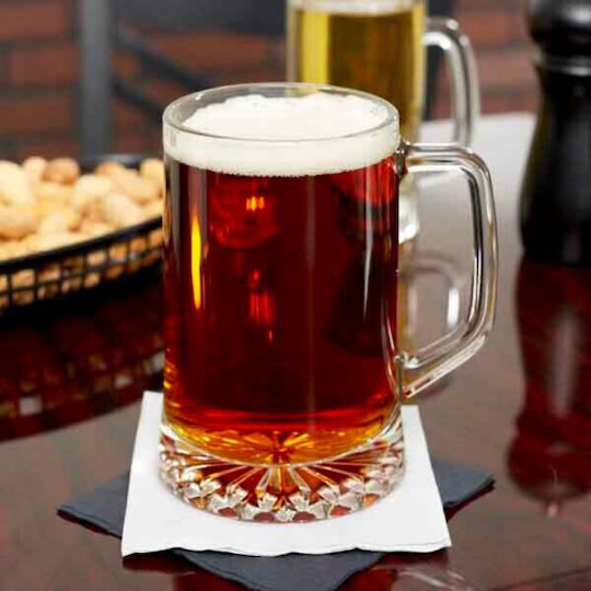 ONIS Set Gläser Bier, μπίρας aus Glas 680ml 6Stück
