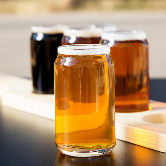 ONIS Set of Glasses Water / Beer, μπίρας / Cocktail/Drinking made of Glass 350ml 6pcs