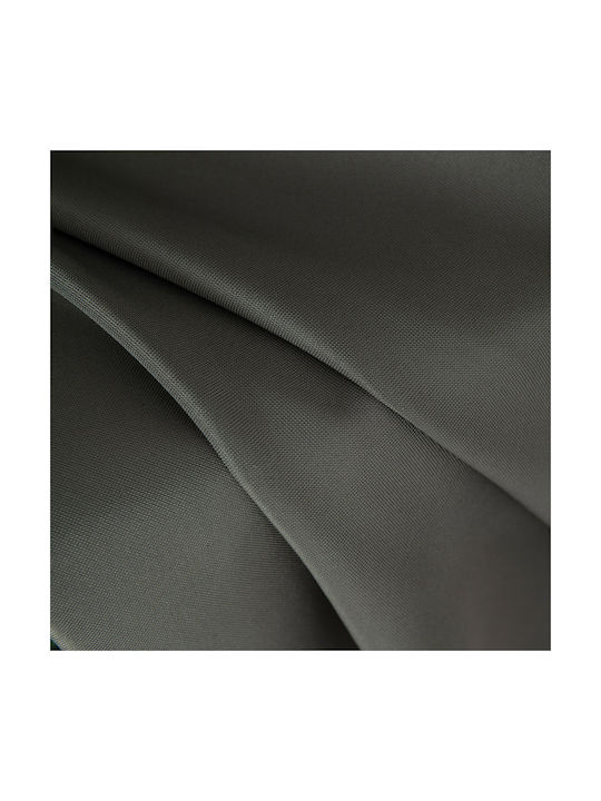Beauty Home Κουρτίνα με Τρουκς Γκρι 140x270εκ.