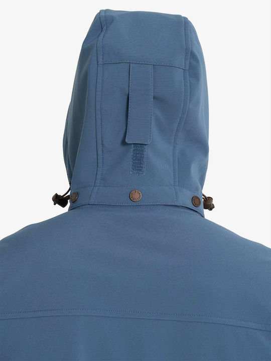 Winter Jacket Softshell Waterproof and Windproof  Blue