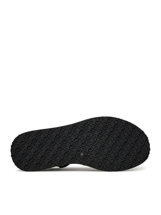 Frida Women's Flat Sandals in Black Color