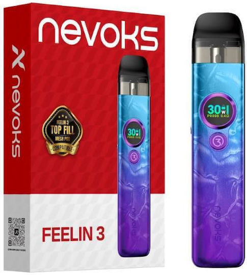 Nevoks Feelin Pod Kit 2ml με Ενσωματωμένη Μπαταρία 1500mAh Violet Purple