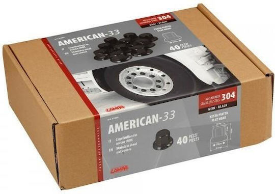 Lampa Καπάκια Μπουλονιών Μήκους 33mm για Κλειδί No 33 40τμχ