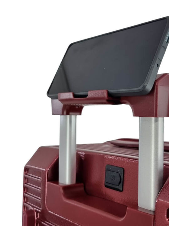 Forecast Hard Burgundy Suitcases With 4 Wheels Set Of 2 Pieces