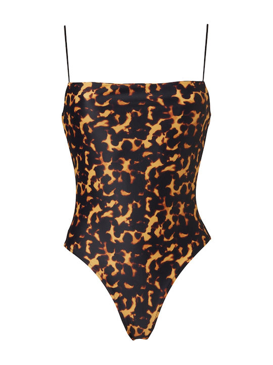 One-Piece Swimsuit Yellow