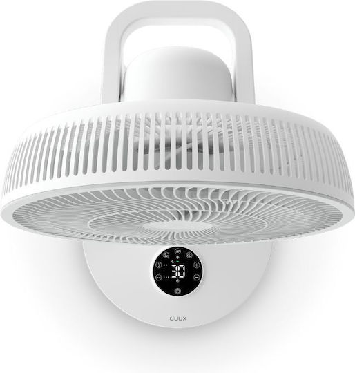 Duux Whisper Flex Pedestal Fan 21W with Remote Control White