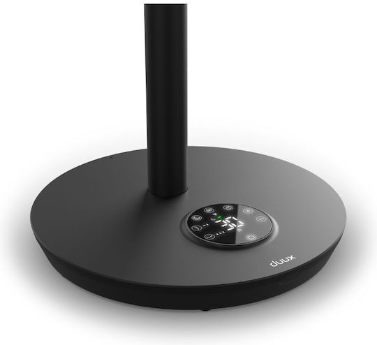 Duux Whisper Flex Pedestal Fan 21W with Remote Control Black