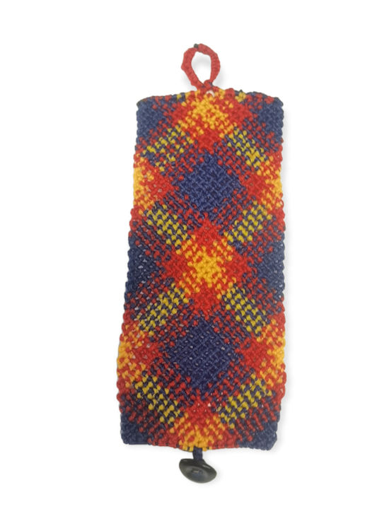 Bratara Handcrafted Macrame Ananna Carouri Albastru 17cm