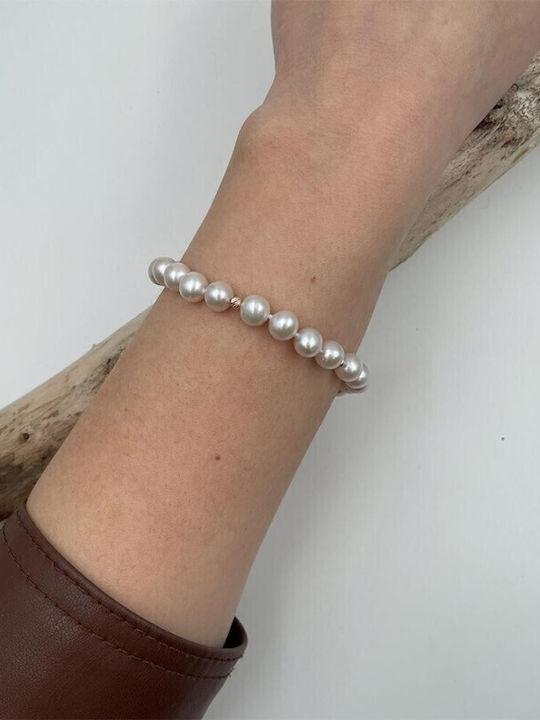 Βραχιόλι Μαργαριτάρια Fresh Water Pearl 7 0-8 0mm Κ14 110351 Pearls Βραχιόλι Μαργαριτάρια Fresh Water Pearl 7 0-8 0mm Κ14 110351 Pearls
