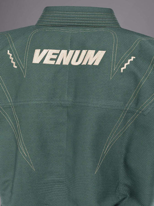 Venum Elite Men's Brazilian Jiu Jitsu Uniform Green