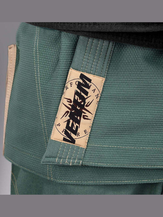 Venum Elite Men's Brazilian Jiu Jitsu Uniform Green