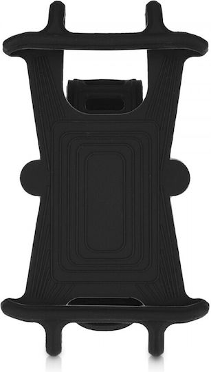 Universal Bicycle Phone Holder Kwmobile Black Silicone 45152.01