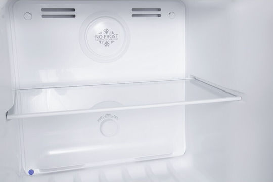 Inventor Ψυγείο Δίπορτο 197lt Total NoFrost Υ143xΠ55xΒ56εκ. Inox DPC143NFI