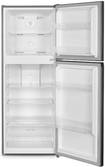Inventor Ψυγείο Δίπορτο 197lt Total NoFrost Υ143xΠ55xΒ56εκ. Inox DPC143NFI