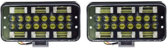 Комплект от 2 Foxmag24 LED фарове 198W SUV ATV трактор Jeep 2 фази