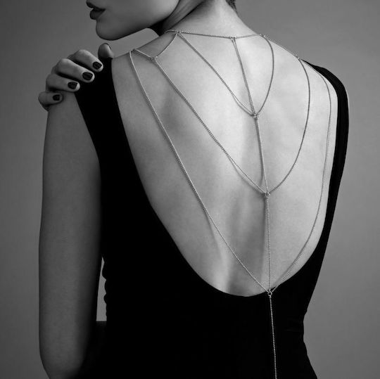 Bijoux Indiscrets Lanț Magnific Pentru Spate și Decolteu Accesorii Sexy Auriu