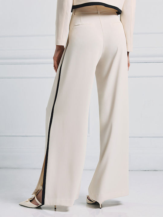 Damen Stoff Hose Vanilla