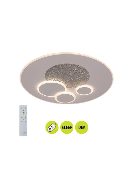 LED Deckenleuchte Alis Weiß 64 Watt Kabellose Fernbedienung Cct Viv005173 LED Deckenleuchte Alis Weiß 64 Watt Kabellose Fernbedienung Cct Viv005173