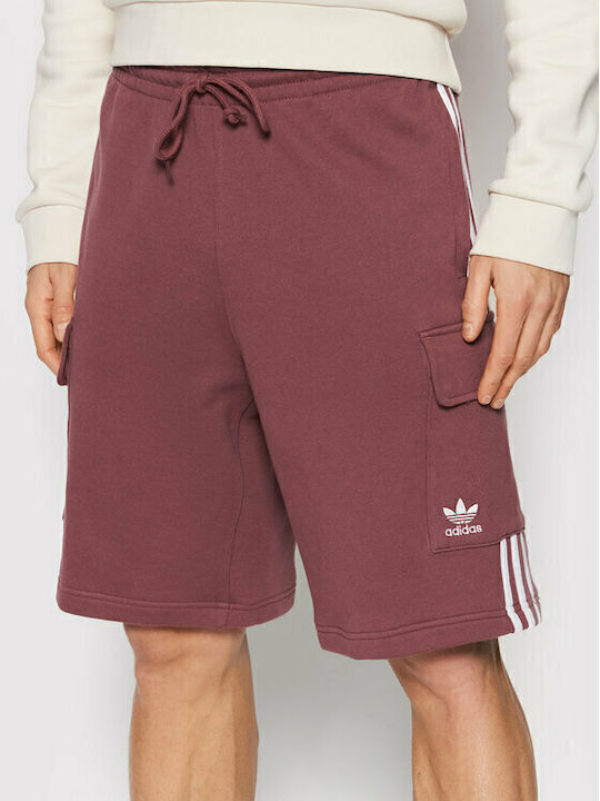Adicolor Classics 3-Stripes Мъжка Бермуда Бордо