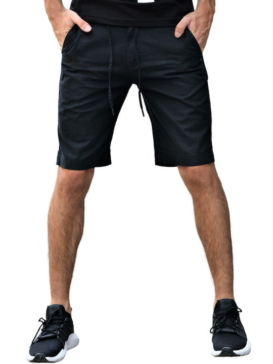 Herrenshorts Chino Schwarz