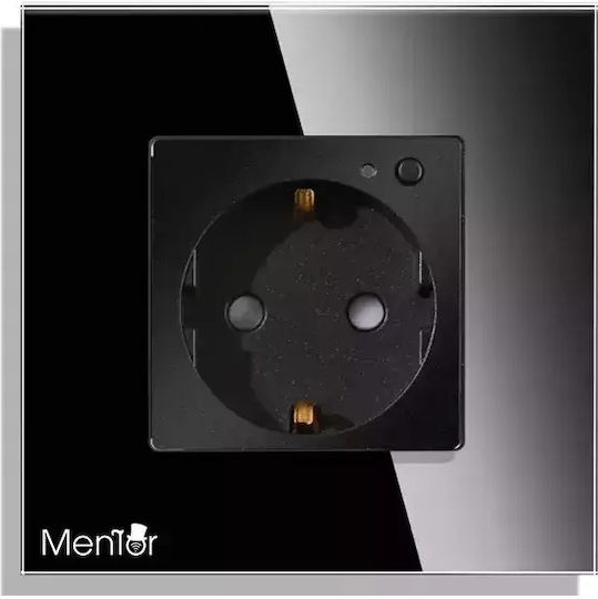 Power Socket Wi-Fi Black 1pcs