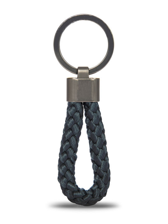 Porsche Design Μπρελόκ Keyring Leather Rope Dark Blue Porsche Design Μπρελόκ Keyring Leather Rope Dark Blue