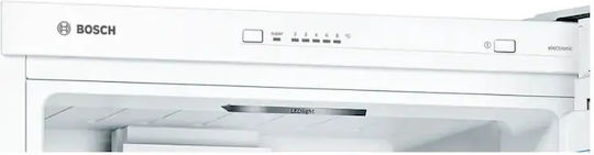 Bosch Ψυγειοκαταψύκτης 308lt Υ186xΠ60xΒ65εκ. Λευκός KGV362WEAS