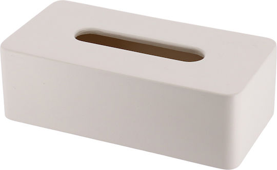 Θήκη για Χαρτομάντηλα Κεραμική Μπεζ 26x13.5x8.3cm 6726161 Θήκη για Χαρτομάντηλα Κεραμική Μπεζ 26x13.5x8.3cm 6726161
