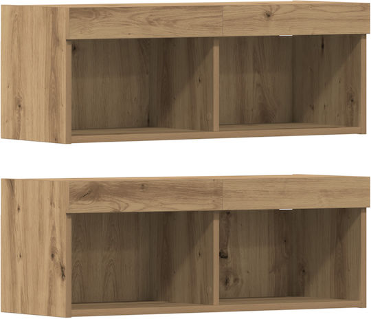 Животно помещение ТВ единица Beech с Осветление Д40.5xШ30xВ102бр