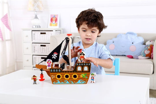 Tooky Toys Pirate Ship για 3+ Ετών 27.5εκ. (Διάφορα Σχέδια)