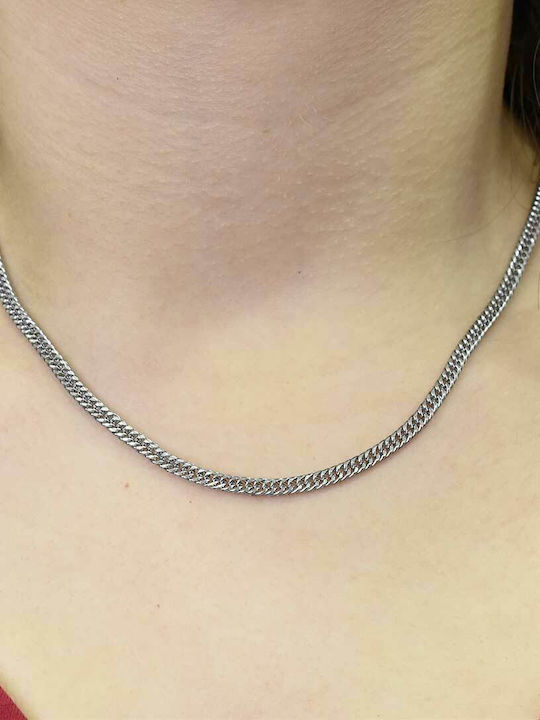 Modestia Chain Silver 6mm Αλυσίδα Λαιμού Ανοξείδωτο Ατσάλι 316l 55 Cm Modestia Chain Silver 6mm Αλυσίδα Λαιμού Ανοξείδωτο Ατσάλι 316l 55 Cm
