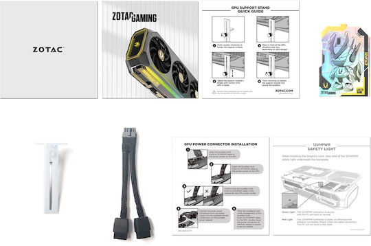 Zotac GeForce RTX 5070 12GB GDDR7 AMP White Edition Κάρτα Γραφικών
