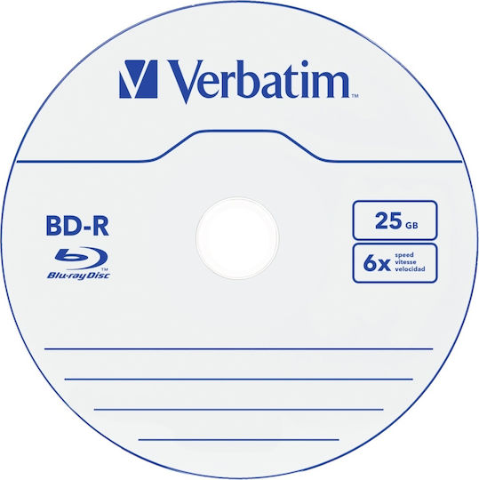 Verbatim Εγγράψιμα BD-R 6x 25GB 5τμχ