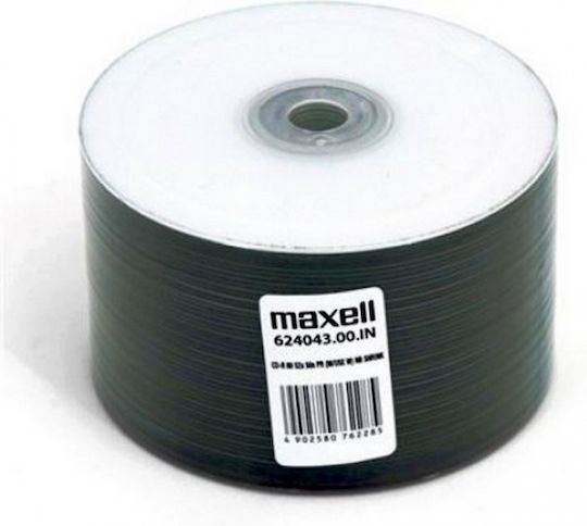 Maxell Beschreibbare DVD-R 16x 4.7GB Kuchenbox 50Stück