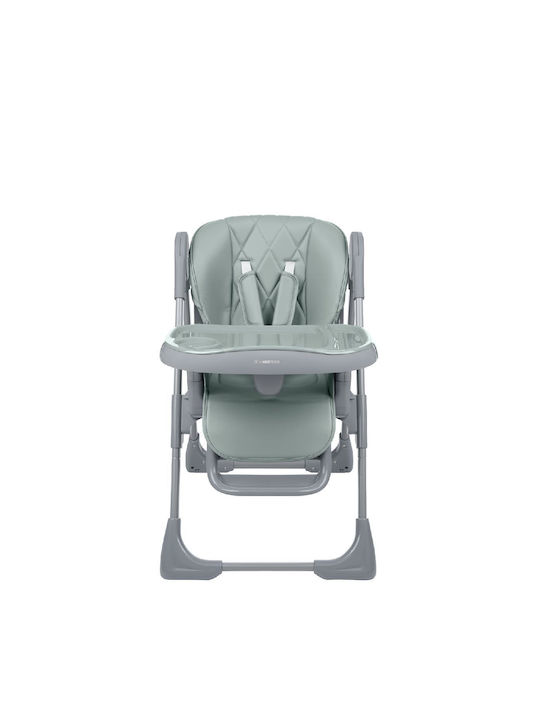 Kikka Boo Comfy+ Αναδιπλούμενο Καρεκλάκι Φαγητού με Ρυθμιζόμενο Ύψος Mint