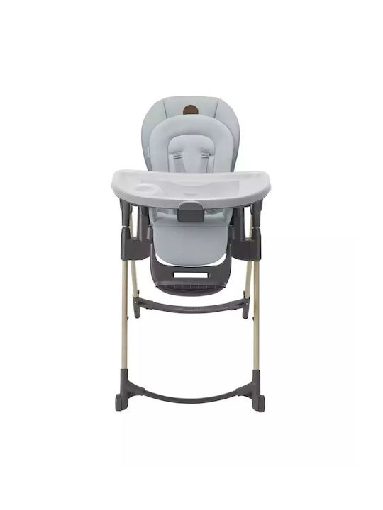 Maxi-Cosi Minla Scaun Înalt De Masă Bebe Pliabil 6 În 1 Cu Înălțime Reglabilă Beyond Gri
