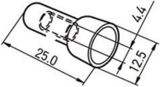 Терминали за Кабел 22-10awg Ce-5x 150 Капси за Кабели 100 Брой