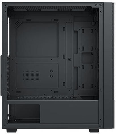 Xigmatek Hero II Air 3F Gaming Midi Tower Кутия За Компютър Със Страничен Прозорец И RGB Осветление Черна