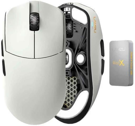 Lamzu Maya X Безжична Геймърска Мишка 30000 DPI Cloud Grey