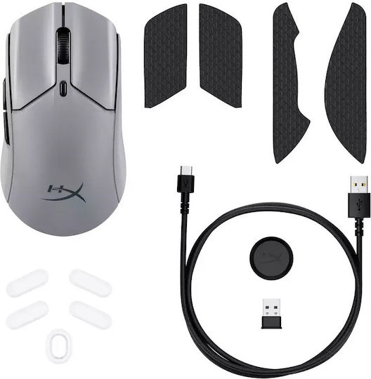 HP Pulsefire Haste 2 Pro 4K Ασύρματο RGB Gaming Ποντίκι 3200 DPI Slate Grey