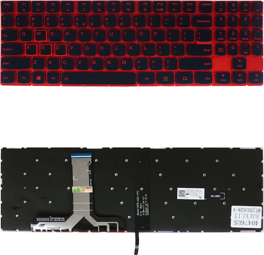 Laptop Keyboard Lenovo Legion Y520-15ikbn Y720-15ikb Y520-15ikba Code 40476usbacklit