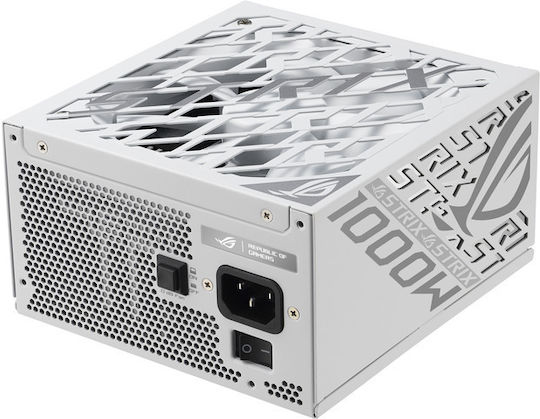 Asus ROG Strix Platinum 1000W Λευκό Τροφοδοτικό Υπολογιστή Full Modular 80 Plus Platinum