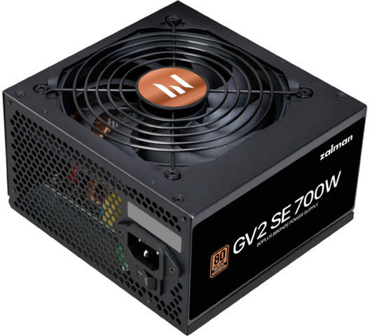 Zalman ZM700-GV2-SE 700W Μαύρο Τροφοδοτικό Υπολογιστή Full Wired 80 Plus Bronze