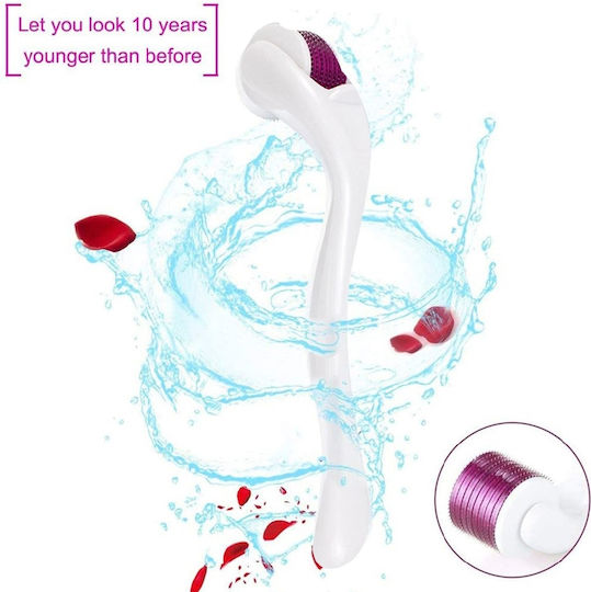 Mesotherapy Device Derma Roller Face Body 540 Needles 0.5mm White