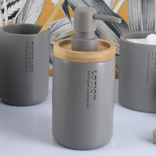 Dispenser Πλαστικό Γκρι 280ml Dispenser Πλαστικό Γκρι 280ml