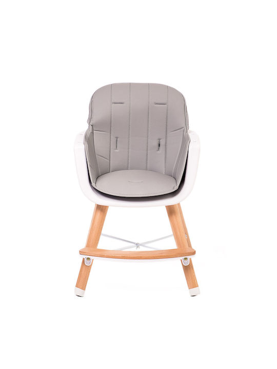 Buba Carino Baby Highchair with Adjustable Height Gray